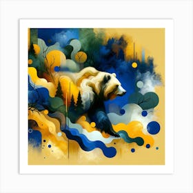 Bear 02 Art Print