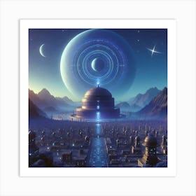 Space City Art Print