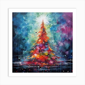 Christmas Tree 1 Art Print