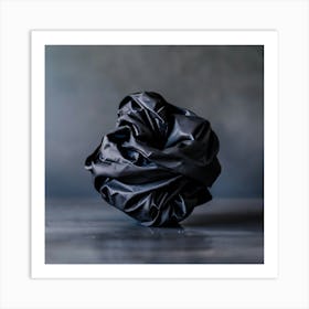 Black Plastic Ball Art Print