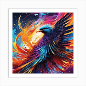 Phoenix Bird 8 Art Print