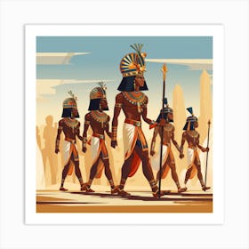 Egyptian Pharaohs Art Print