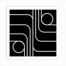 Geometric Modernist Design 1 Art Print