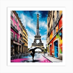 Paris Eiffel Tower 14 Art Print