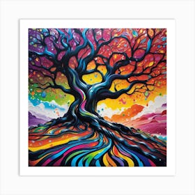 Tree Of Life 162 Art Print