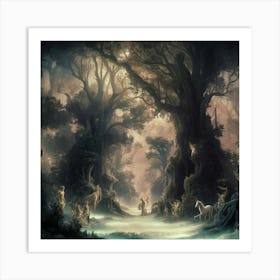 Fairy Forest Art Print