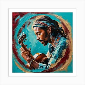 Bob Marley Art Print