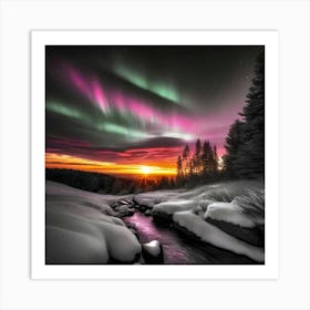 Aurora Borealis 39 Art Print