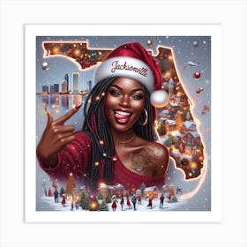 A Duval Type of Christmas Art Print