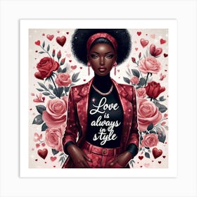 Love Is Always In Style Art Print