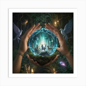 Crystal Ball 9 Art Print