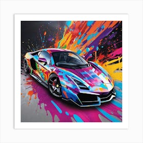 Car Painting 24 Art Print