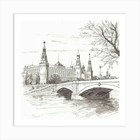 Moscow Kremlin 16 Art Print