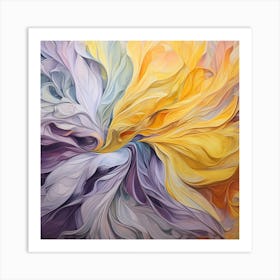 AI Opaline Dreams Art Print