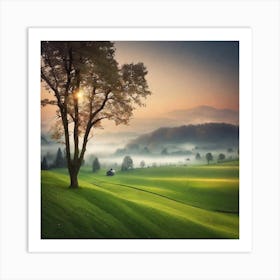 Peaceful Landscapes Photo (45) Art Print