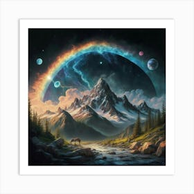 Rainbow In The Sky Art Print