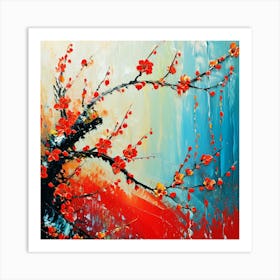 Cherry Blossoms Art Print