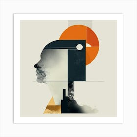 Woman'S Head Art Print