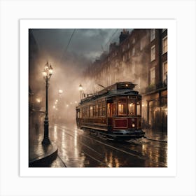 Rainy Day In Dublin Art Print