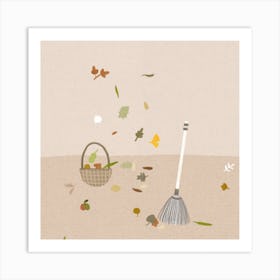 Autumn Leaves Art Print