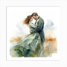 Man And A Woman Art Print