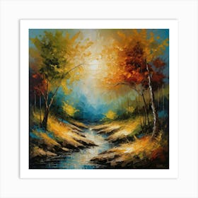 Autumn Forest 5 Art Print