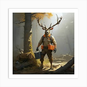 Hunter 2 Art Print