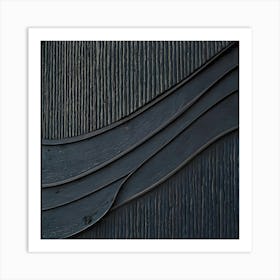 Wavy Lines 4 Art Print