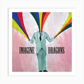 Imagine Dragons Album Cover 5 Art Print