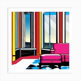 Pink Room Art Print