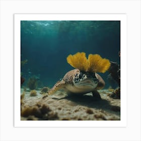 Fish Under Water 1 Art Print