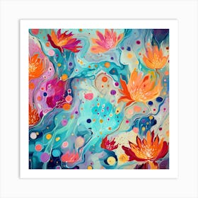 Water Lilies Art Print