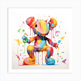 Splatter Art Print