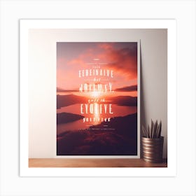 Quote Art Print