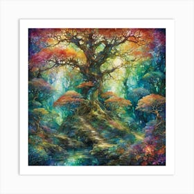 Fantasy Forest   Art Print