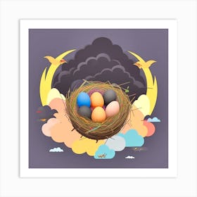 Bird'S Nest 12 Art Print
