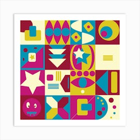 Geometric 8163452 1280 Art Print