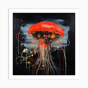 Jellyfish 8 Art Print