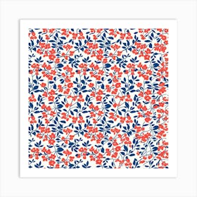 Floral Dream London Fabrics Floral Pattern 5 Art Print