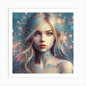 Digital Art Art Print