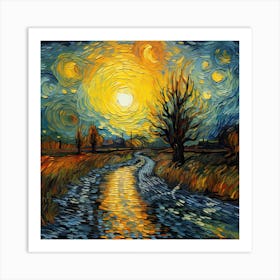 Starry Night 39 Art Print