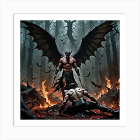 Demons And Devils Art Print