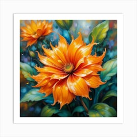 Dahlia 8 Art Print