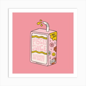 Pisces Juice Box Art Print