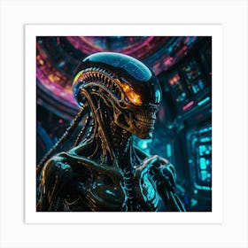 Alien 4 Art Print