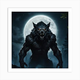 Werewolf Art Print