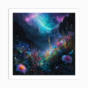 Nebula Art Print