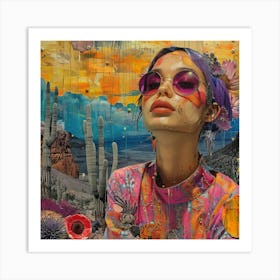 'Sunshine Girl' Art Print