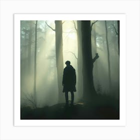 The Silent Hiker Art Print