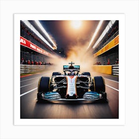 Mercedes F1 Art Print